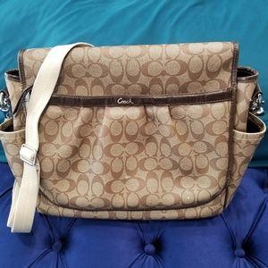 Coach diaper bag